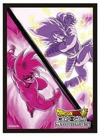 Dragon Ball Super CCG: 5th Anniversary Set Card Sleeves - Son Goku & Vegeta (66-Pack) - Bandai Card Sleeves - Card Sleeves card