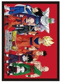 Dragon Ball Super CCG: 5th Anniversary Set Card Sleeves - Z-Fighters (66-Pack) - Bandai Card Sleeves - Card Sleeves card