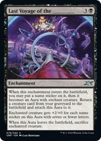 Last Voyage of the _______ - Unfinity - Magic: The Gathering card