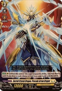 Sacred Crystal Dragon, Precede Arrow Dragon - D Promo Cards - Cardfight Vanguard card