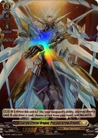 Sacred Crystal Dragon, Precede Arrow Dragon (Foil) - D Promo Cards - Cardfight Vanguard card