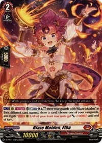 Blaze Maiden, Elba (111) - D Promo Cards - Cardfight Vanguard card