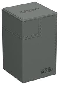 Flip 'n' Tray XenoSkin Monocolor - Grey (Holds 100+) - Ultimate Guard Deck Boxes - Deck Boxes card