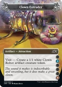 Clown Extruder (2-6) - Unfinity - Magic: The Gathering card