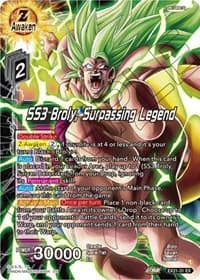 SS3 Broly, Surpassing Legend - 5th Anniversary Set - Dragon Ball Super: Masters card