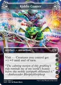 Kiddie Coaster (3-4-6) - Unfinity - Magic: The Gathering card
