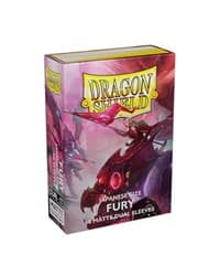Dragon Shield Dual Matte Japanese Sleeves - Fury (60-Pack) - Dragon Shield Card Sleeves - Card Sleeves card