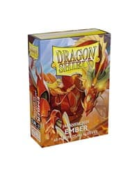 Dragon Shield Dual Matte Japanese Sleeves - Ember (60-Pack) - Dragon Shield Card Sleeves - Card Sleeves card