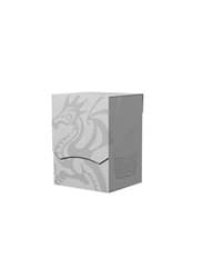 Dragon Shield Deck Shell - Ashen White (Holds 100+) - Dragon Shield Deck Boxes - Deck Boxes card