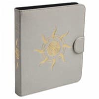 Dragon Shield RPG Spell Codex Binder - Ashen White (Holds 160) - Dragon Shield Storage Albums - Storage Albums card