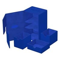 Twin Flip`n`Tray XenoSkin Monocolor - Blue (Holds 160+) - Ultimate Guard Deck Boxes - Deck Boxes card
