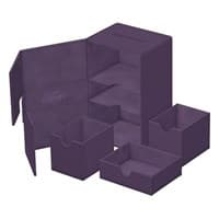 Twin Flip`n`Tray XenoSkin Monocolor - Purple (Holds 160+) - Ultimate Guard Deck Boxes - Deck Boxes card