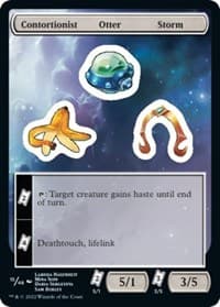 Contortionist Otter Storm - Unfinity - Magic: The Gathering card