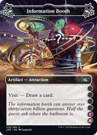 Information Booth (5-6) - Unfinity - Magic: The Gathering card