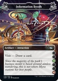 Information Booth (3-6) - Unfinity - Magic: The Gathering card