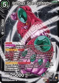 Hatchhyack, Saiyan Exterminator - 5th Anniversary Set - Dragon Ball Super: Masters card