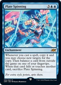 Plate Spinning - Unfinity - Magic: The Gathering card