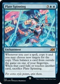 Plate Spinning (Galaxy Foil) - Unfinity - Magic: The Gathering card