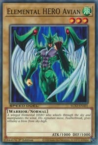 Elemental HERO Avian - Speed Duel GX: Midterm Paradox - YuGiOh card