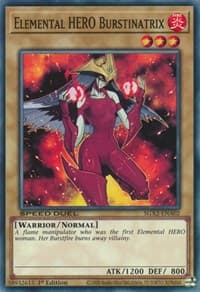 Elemental HERO Burstinatrix - Speed Duel GX: Midterm Paradox - YuGiOh card