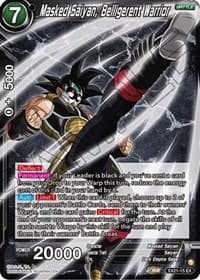 Masked Saiyan, Belligerent Warrior - 5th Anniversary Set - Dragon Ball Super: Masters card
