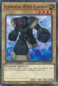 Elemental HERO Clayman - Speed Duel GX: Midterm Paradox - YuGiOh card
