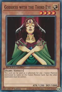 Goddess with the Third Eye - Speed Duel GX: Midterm Paradox - YuGiOh card