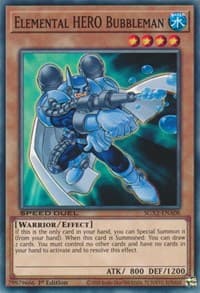 Elemental HERO Bubbleman - Speed Duel GX: Midterm Paradox - YuGiOh card