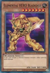 Elemental HERO Bladedge - Speed Duel GX: Midterm Paradox - YuGiOh card