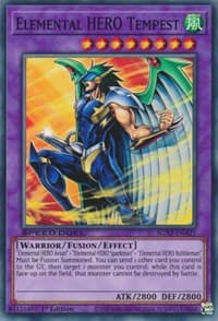 Elemental HERO Tempest - Speed Duel GX: Midterm Paradox - YuGiOh card