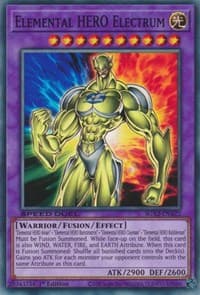 Elemental HERO Electrum - Speed Duel GX: Midterm Paradox - YuGiOh card