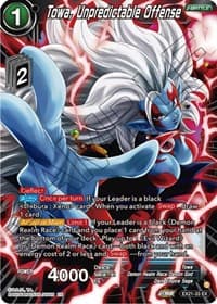 Towa, Unpredictable Offense - 5th Anniversary Set - Dragon Ball Super: Masters card