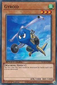 Gyroid - Speed Duel GX: Midterm Paradox - YuGiOh card