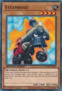 Steamroid - Speed Duel GX: Midterm Paradox - YuGiOh card