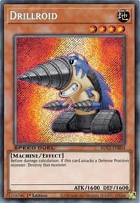 Drillroid (Secret Rare) - Speed Duel GX: Midterm Paradox - YuGiOh card