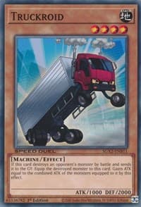 Truckroid - Speed Duel GX: Midterm Paradox - YuGiOh card