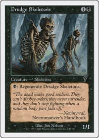 Drudge Skeletons - 7th Edition - Magic: The Gathering card