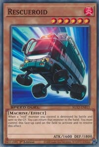 Rescueroid - Speed Duel GX: Midterm Paradox - YuGiOh card