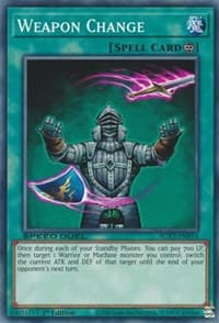 Weapon Change - Speed Duel GX: Midterm Paradox - YuGiOh card