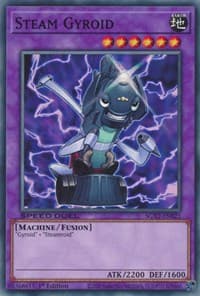 Steam Gyroid - Speed Duel GX: Midterm Paradox - YuGiOh card