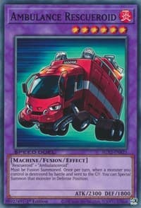 Ambulance Rescueroid - Speed Duel GX: Midterm Paradox - YuGiOh card