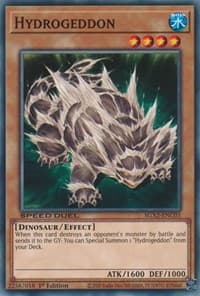 Hydrogeddon - Speed Duel GX: Midterm Paradox - YuGiOh card