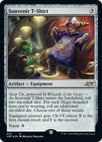 Souvenir T-Shirt (Galaxy Foil) - Unfinity - Magic: The Gathering card