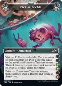 Pick-a-Beeble (3-4-6) - Unfinity - Magic: The Gathering card