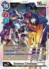 Omnimon (X Antibody) - Xros Encounter - Digimon Card Game card