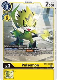 Pulsemon - Xros Encounter - Digimon Card Game card