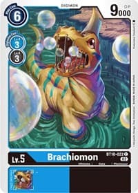 Brachiomon - Xros Encounter - Digimon Card Game card