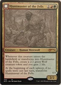Huntmaster of the Fells (Sketch Showcase) - Secret Lair Drop Series - Magic: The Gathering card