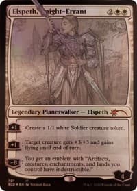 Elspeth, Knight-Errant (Sketch Showcase) - Secret Lair Drop Series - Magic: The Gathering card