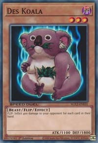 Des Koala - Speed Duel GX: Midterm Paradox - YuGiOh card